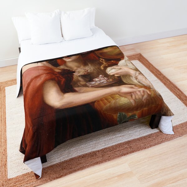 La Bella Mano (1875) by Dante Gabriel Rossetti Comforter
