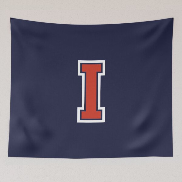 Item preview, Letter I, Initial I Varsity style in Red designed and sold by ShineCreative.