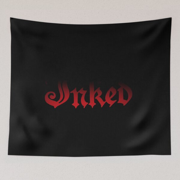 Item preview, Tattooed Red and black gradient inked t shirt  designed and sold by Eva Kiseleva.