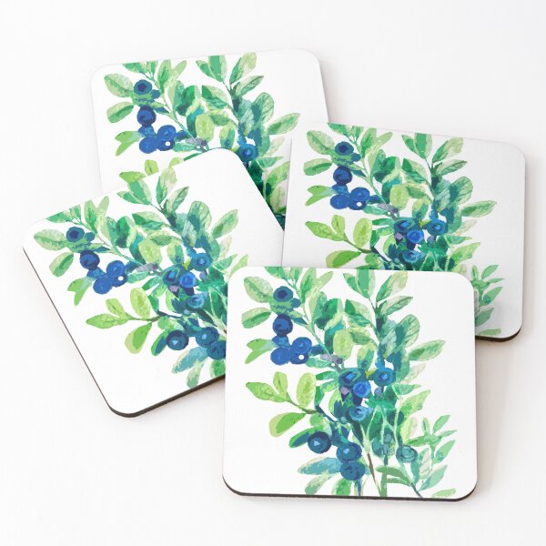 Item preview, wild blueberries designed and sold by Lemontreeart63.