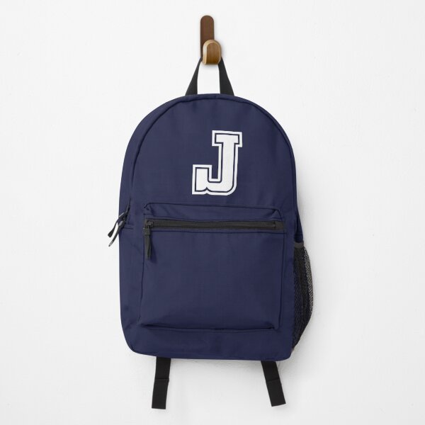 Item preview, Letter J, Initial J Varsity style in White designed and sold by ShineCreative.