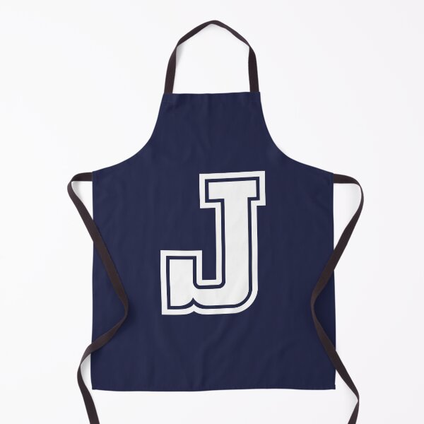 Item preview, Letra J, inicial J estilo universitario en blanco designed and sold by ShineCreative.
