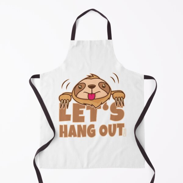 Item preview, LET'S HANG OUT as a cute lazy cozy sloth in summer designed and sold by mabanda.