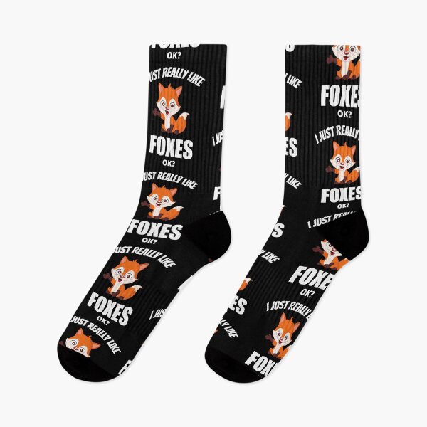 Item preview, I Just Really Likes Foxes, Ok? Funny designed and sold by Avishy.