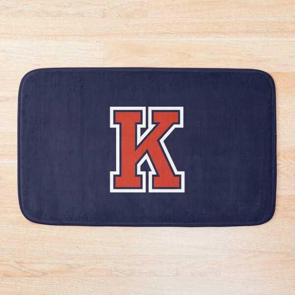 Item preview,  Letter K, Initial K Varsity style in Red designed and sold by ShineCreative.