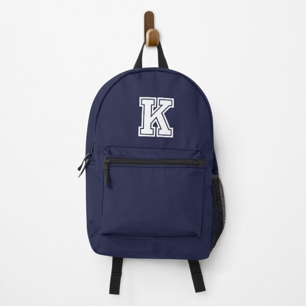 Item preview, Letter K, Initial K Varsity style in White designed and sold by ShineCreative.
