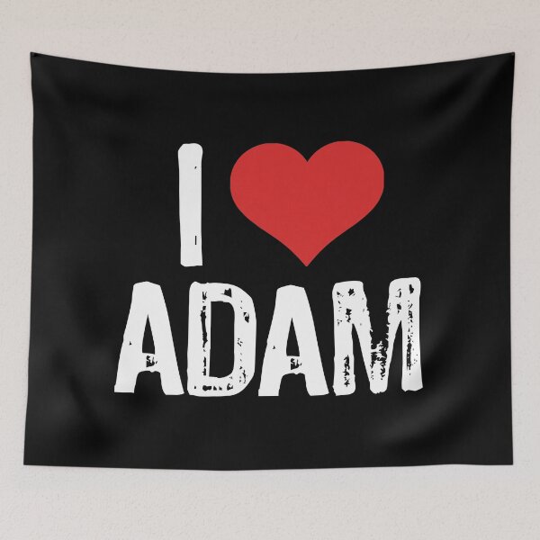 Item preview, I Love Adam designed and sold by The "I Love Everything" Shop.