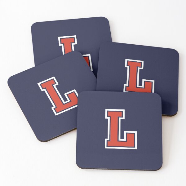 Item preview, Letra L, estilo universitario inicial L en rojo designed and sold by ShineCreative.