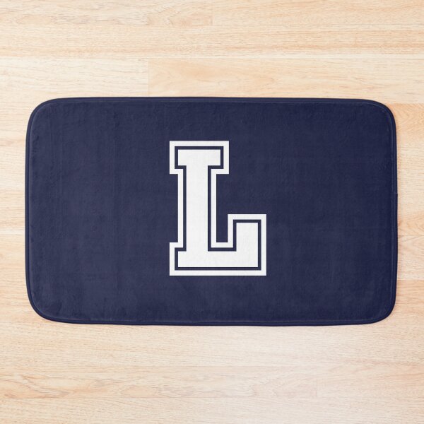 Item preview, Letter L, Initial L Varsity style in White designed and sold by ShineCreative.