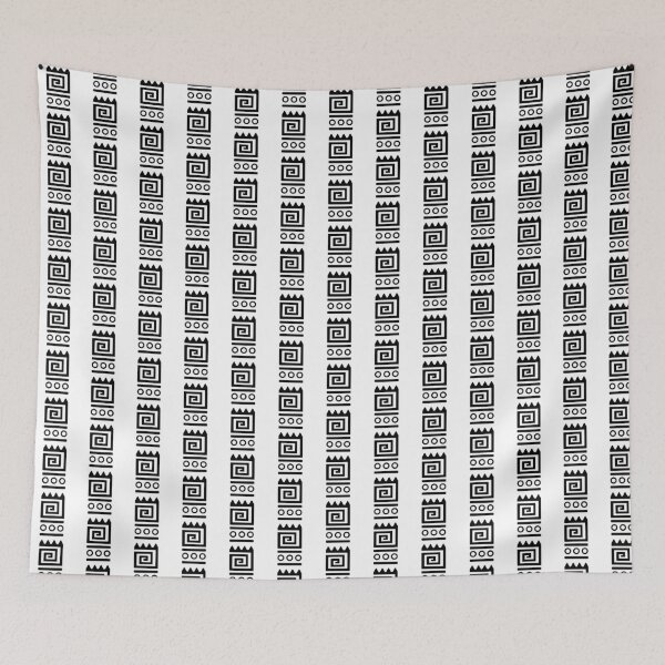 Item preview, Aztec Tribal Pattern designed and sold by boneytoes.
