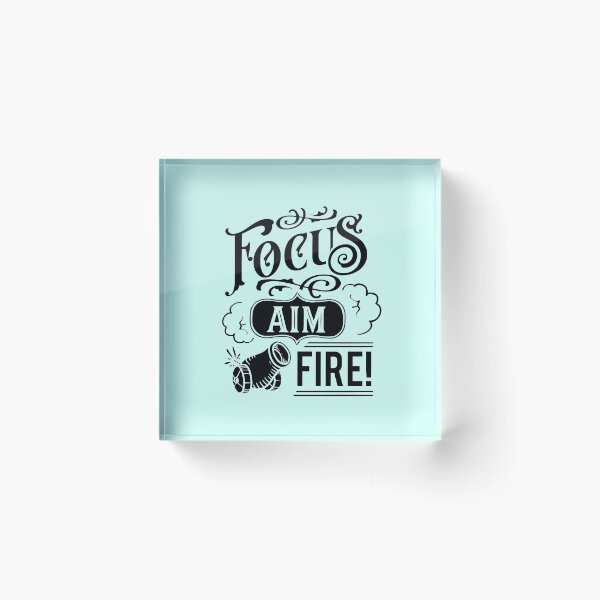 Item preview, Focus Aim & Fire | Get Ready Get Set Go | 2021 designed and sold by SlushySushi.