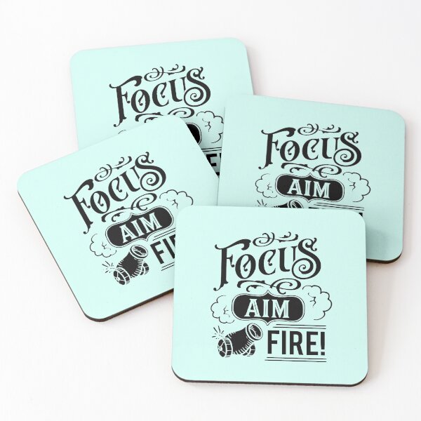 Item preview, Focus Aim & Fire | Get Ready Get Set Go | 2021 designed and sold by SlushySushi.