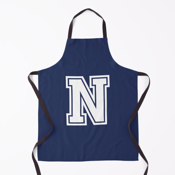 Item preview, Letter N, Initial N Varsity style in White designed and sold by ShineCreative.