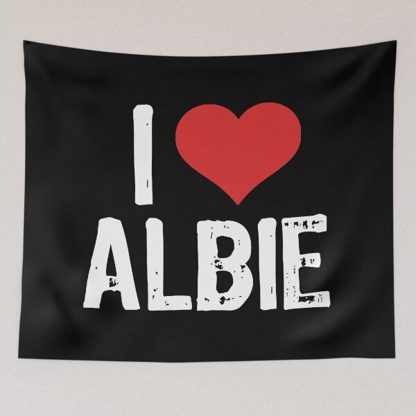 Item preview, I Love Albie designed and sold by The "I Love Everything" Shop.