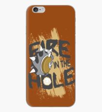 Fire in the hole iPhone Case