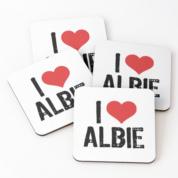 Item preview, I Love Albie designed and sold by The "I Love Everything" Shop.