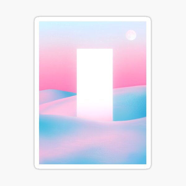 Desert Monolith Sticker