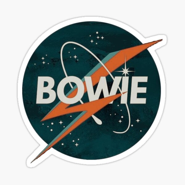 David Bowie - Ästhetik Sticker