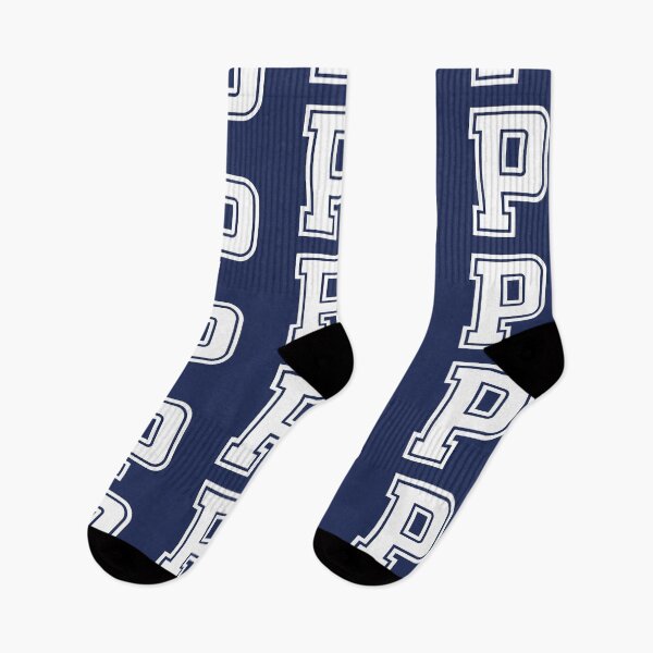 Item preview, Letter P, Initial P Varsity style in White designed and sold by ShineCreative.