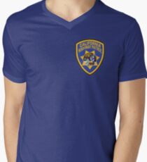 California Highway Patrol Men's V-Neck T-Shirt