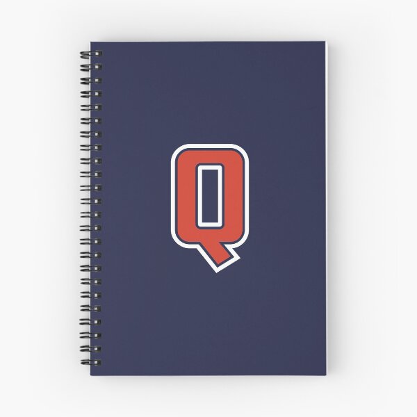 Aperçu de l'œuvre Lettre Q, style universitaire Q initial en rouge créée et vendue par ShineCreative.