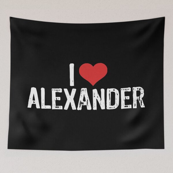 Item preview, I Love Alexander designed and sold by The "I Love Everything" Shop.