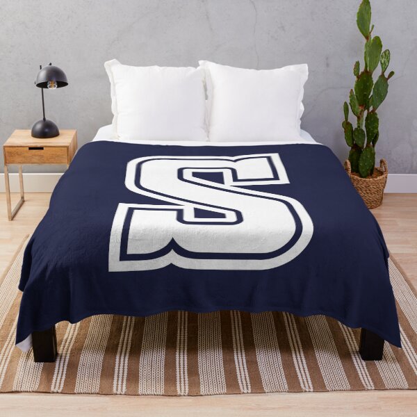 Item preview, Letter S, Initial S Varsity style in White designed and sold by ShineCreative.