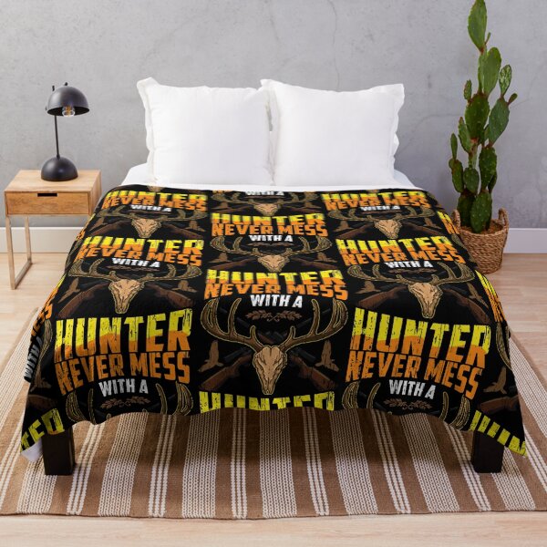 Item preview, Never Mess With A Hunter designed and sold by Art-Max.