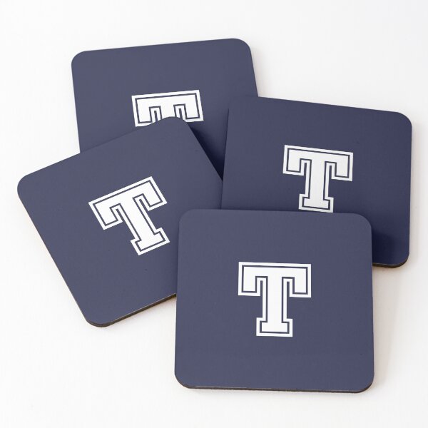 Item preview, Letter T, Initial T Varsity style in White designed and sold by ShineCreative.