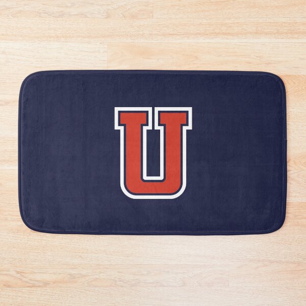 Artikelvorschau, Buchstabe U, Initial U Varsity-Stil in Rot entworfen und verkauft von ShineCreative.