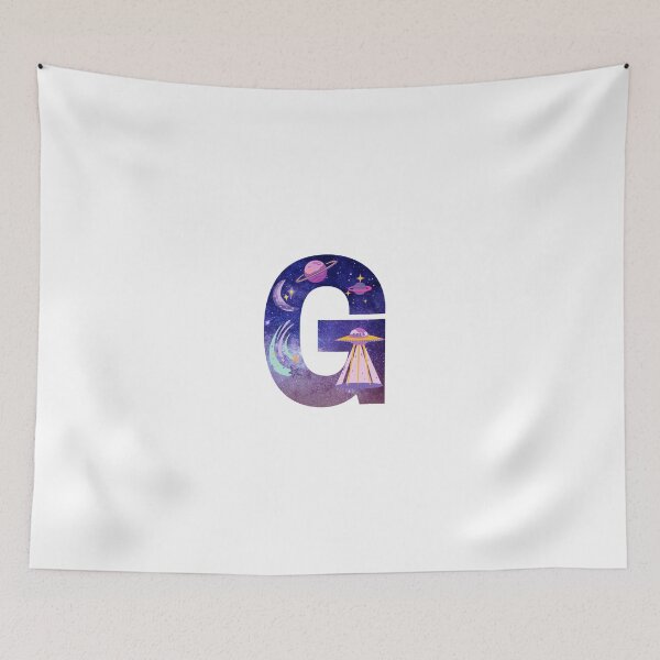 Item preview, Galaxy G letter artwork designed and sold by YSINSHOP ⭐⭐⭐⭐⭐.