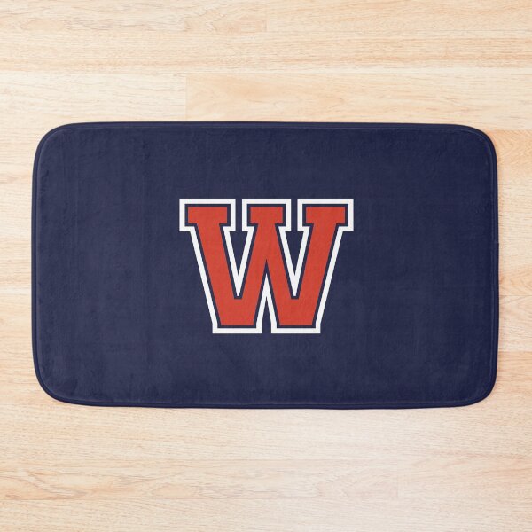 Item preview, Letter W, Initial W Varsity style in Red designed and sold by ShineCreative.