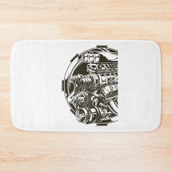 Item preview, Muscle Car Engine designed and sold by lightsbuledok.