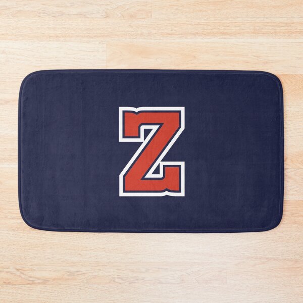 Item preview, Letter Z, Initial Z Varsity style in Red designed and sold by ShineCreative.