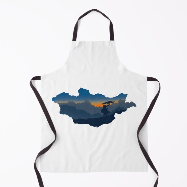Item preview, Mongolia map and landscape designed and sold by landscapeworlds.