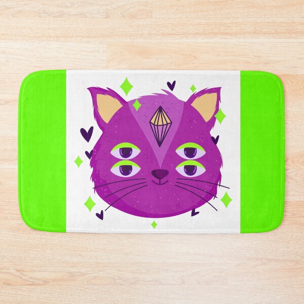 Item preview, Hearts and Stars - Fun, Cute, Magic Sparkle, Trippy Cat T Shirt 1.1 designed and sold by Quirky-Style.