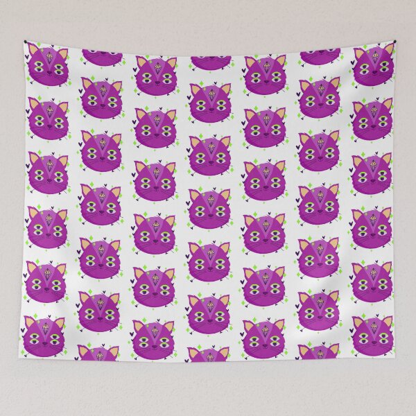 Item preview, Hearts and Stars - Fun, Cute, Magic Sparkle, Trippy Cat T Shirt 1.1 designed and sold by Quirky-Style.