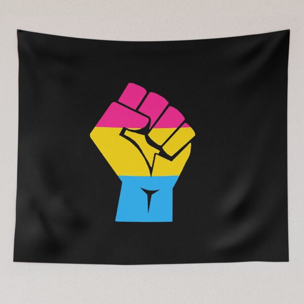 Item preview, Pansexual Solidarity designed and sold by RevolutionInPaint.