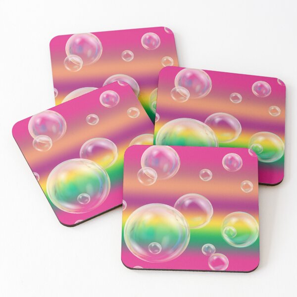 Item preview, Soap bubbles on colorful background designed and sold by jsebouvi.
