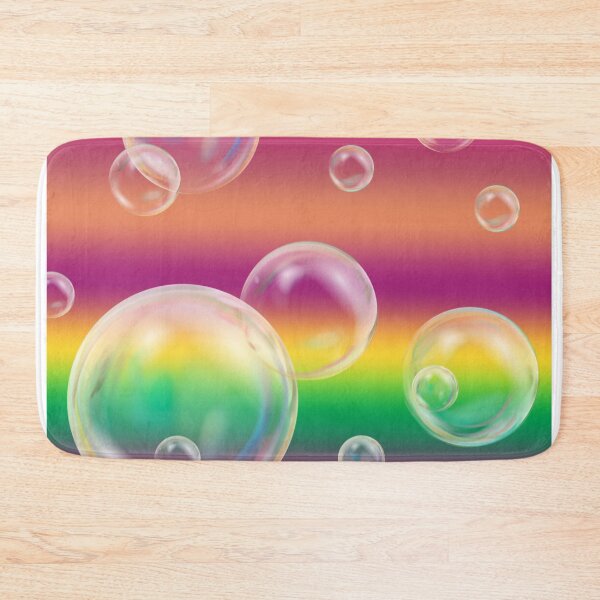 Item preview, Soap bubbles on colorful background designed and sold by jsebouvi.