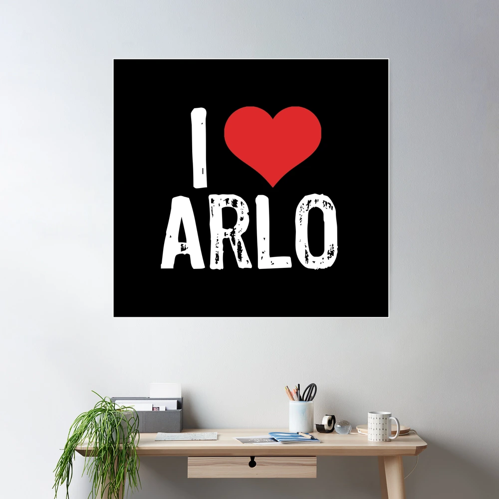 I Love Arlo Poster for Sale by samcloverhearts | Redbubble