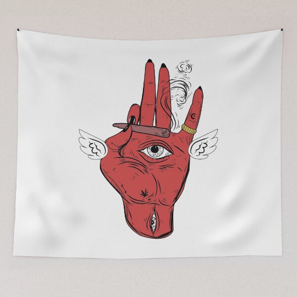 Item preview, SACRED DEVIL HAND designed and sold by Marwa M..