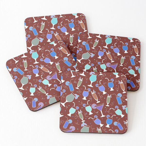 Item preview, Cocktail Drinks Seamless Pattern 1 designed and sold by NexusArts.