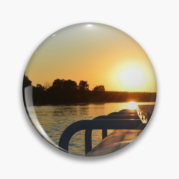 Item preview, Sunset on the Po River designed and sold by DavidesShop.