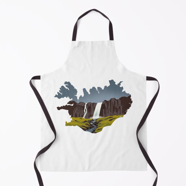 Item preview, Iceland, map and landscape designed and sold by landscapeworlds.