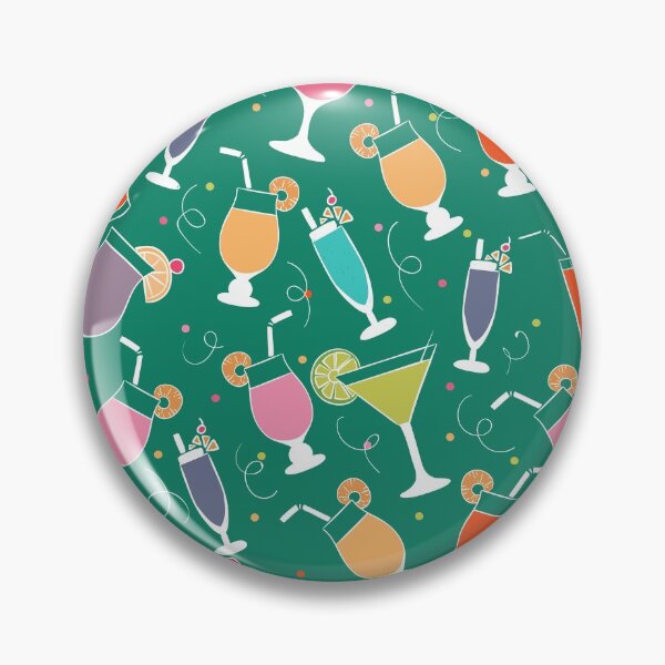 Item preview, Cocktail Drinks Seamless Pattern 2 designed and sold by NexusArts.