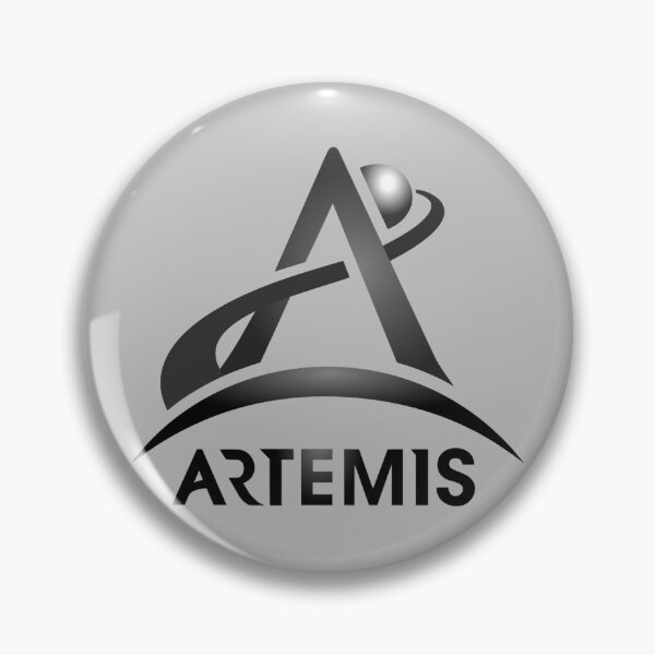 Item preview, Artemis program logo - black and white designed and sold by trendistudio.