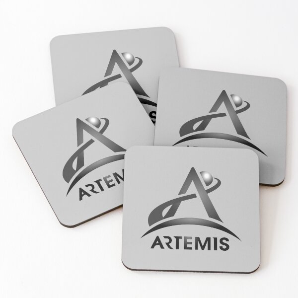 Item preview, Artemis program logo - black and white designed and sold by trendistudio.