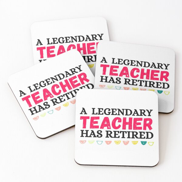 Item preview, a legendary teacher has retired designed and sold by ronaldsonou.