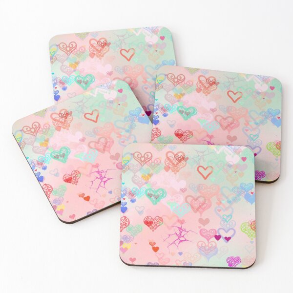 Item preview, various heart patterns designed and sold by WONDER-ANING.